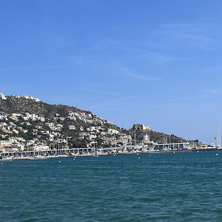Castell Joncar,30 M De La Playa, 1Era Linea De Mar, Vista Al Mar Daire Roses Dış mekan fotoğraf