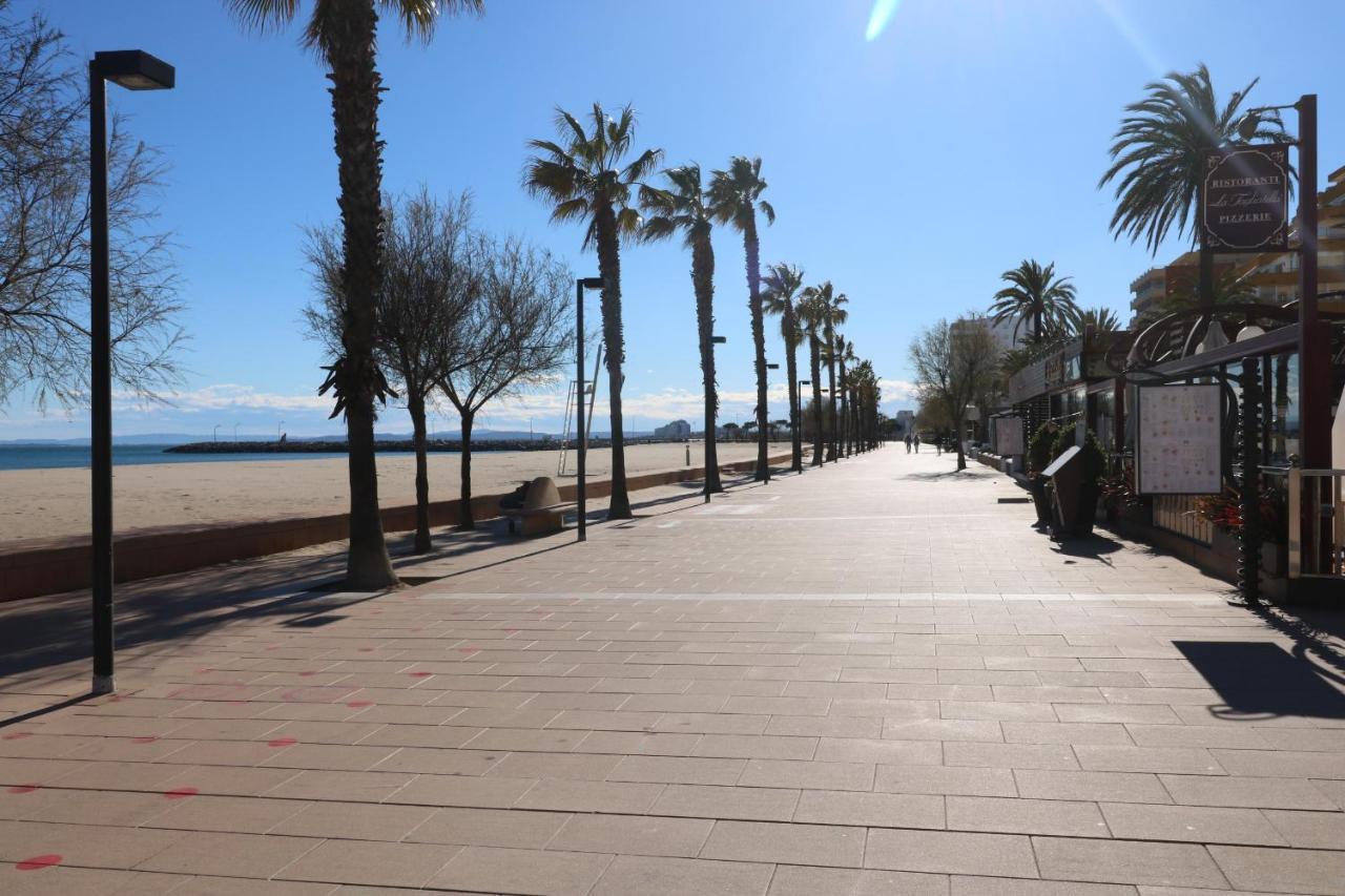 Castell Joncar,30 M De La Playa, 1Era Linea De Mar, Vista Al Mar Daire Roses Dış mekan fotoğraf