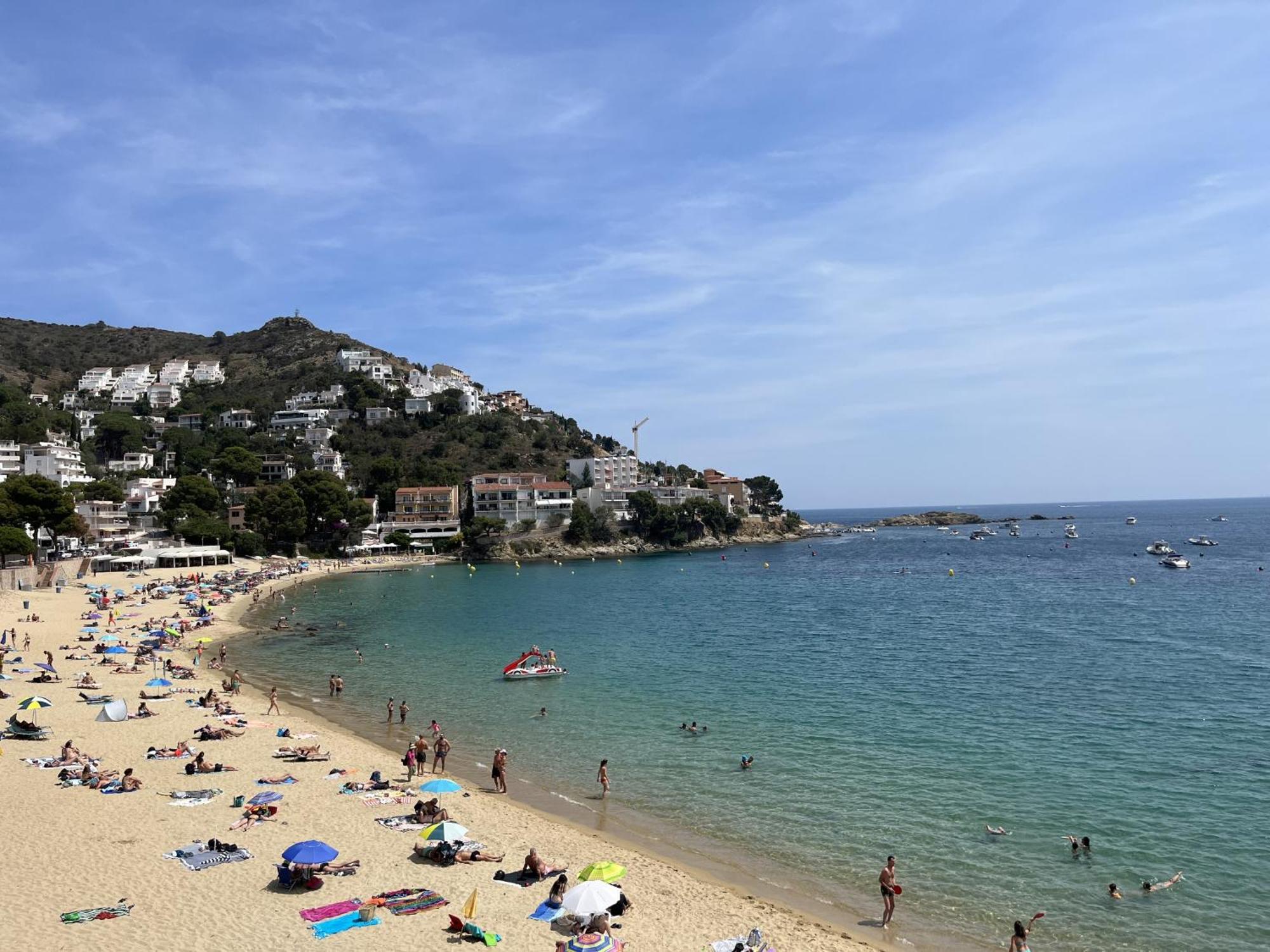 Castell Joncar,30 M De La Playa, 1Era Linea De Mar, Vista Al Mar Daire Roses Dış mekan fotoğraf